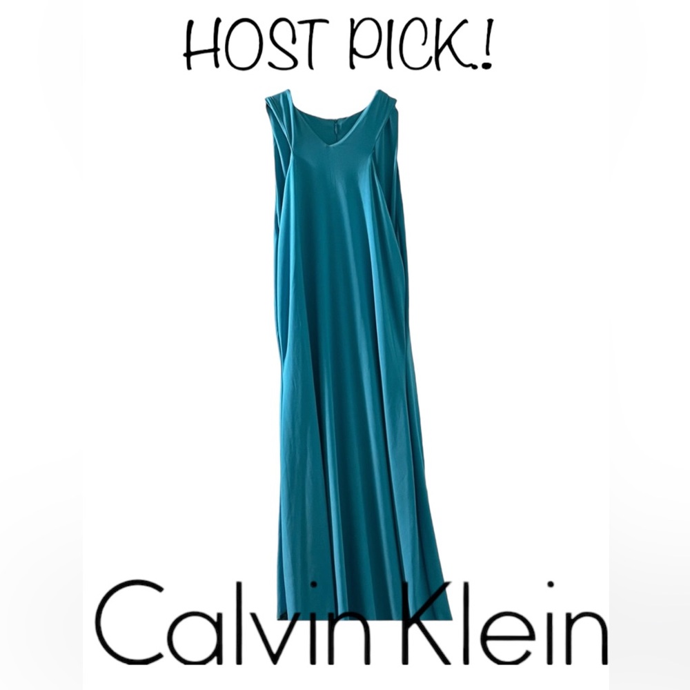 Ralph Lauren Deep Turquoise Color with Flared Bottom